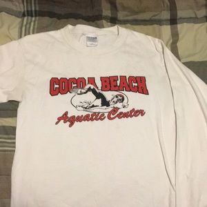 Cocoa Beach Long Sleeve White Shirt